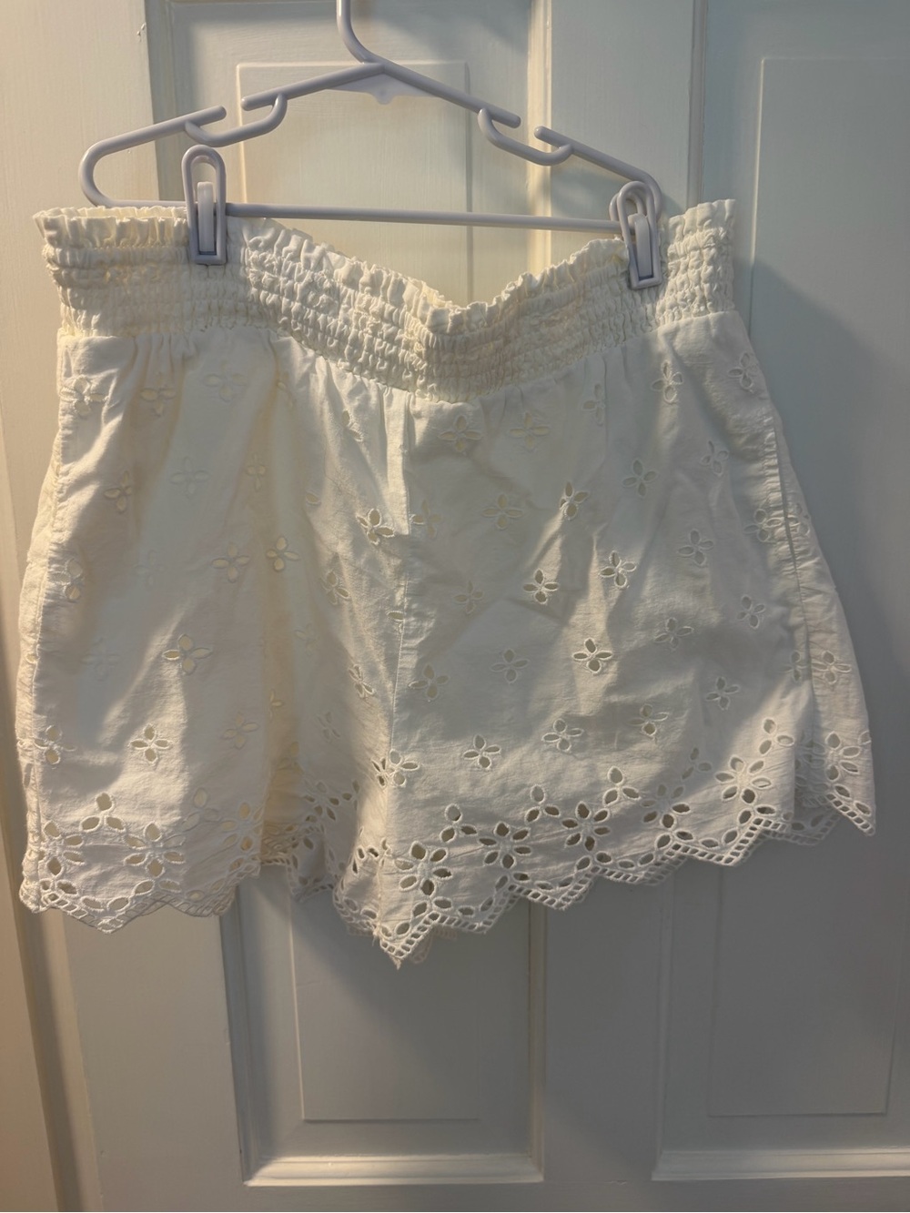 Marea by Liz Joy pull on eyelet shorts